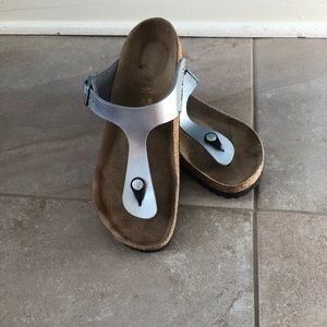 birkenstock Women Gizeh Birko-flor Sandal Size 9